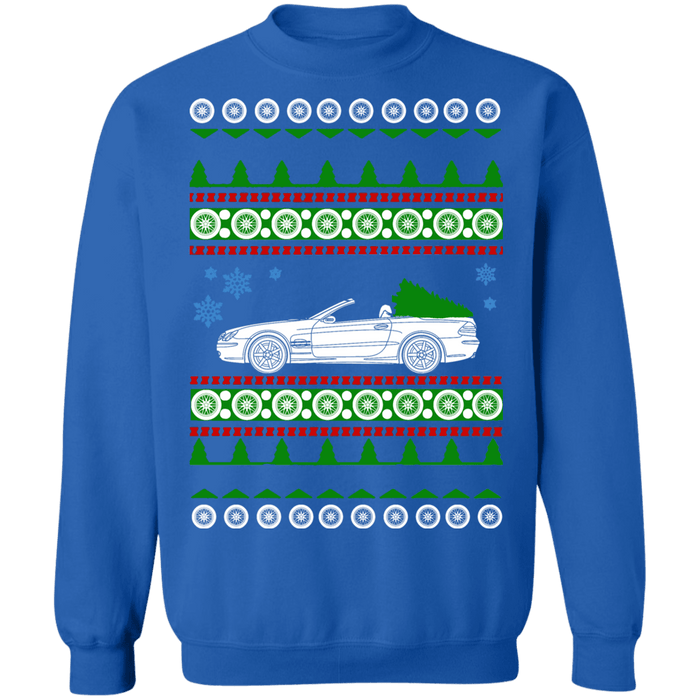 European Car Mercedes SL500 Ugly Christmas Sweater sweatshirt