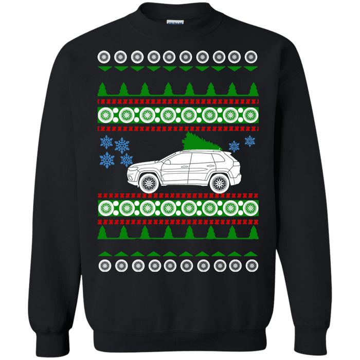 off road american vehicle Grand Cherokee 2019 Ugly Christmas Sweater sweatshirt