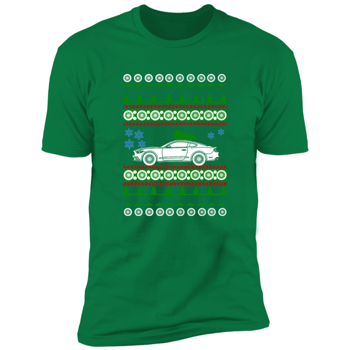 Mustang Bullitt 2019 Ugly Christmas Sweater T-shirt