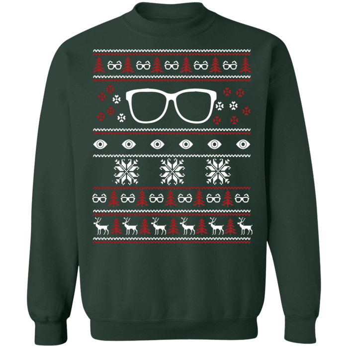 Optometry Optometrist Ugly Christmas Sweater Dr MD sweatshirt