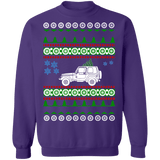 off road american vehicle 1993 YJ ugly christmas sweater