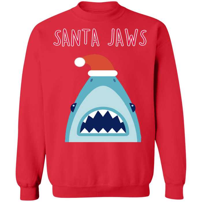 Shark Teeth Baby Shark style  Jaws Ugly Christmas Sweater sweatshirt