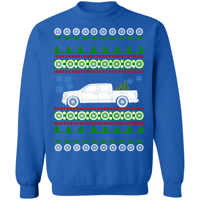 Truck 2019 Ford F150 Ugly Christmas Sweater Sweatshirt