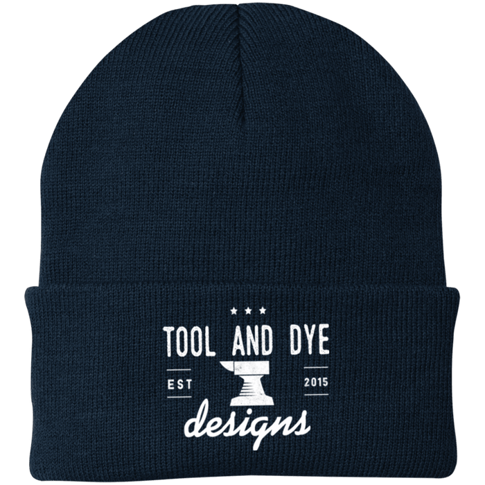 Tool and Dye Anvil Logo Knit Cap