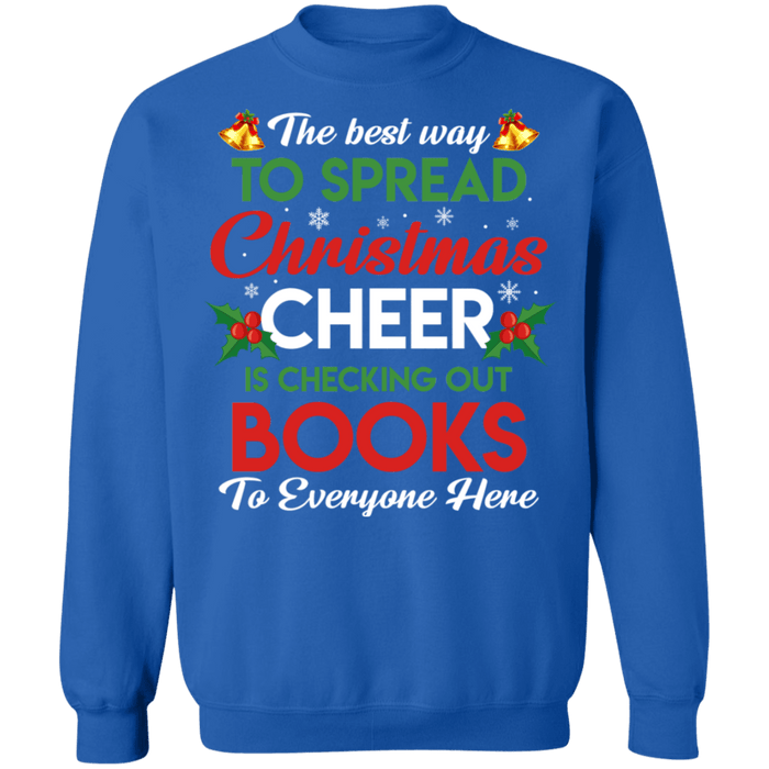 Books Reading ugly Christmas Sweater sweatshirt