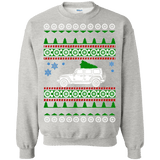 off road american vehicle Wrangler 4 door Ugly Christmas Sweater sweatshirt