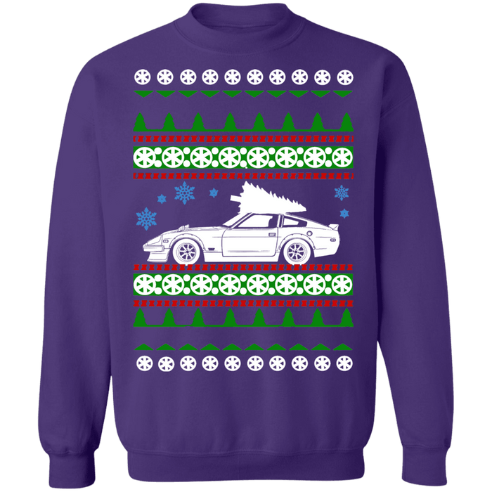 Car like 280Z ugly Christmas Sweater sweatshirt more colors