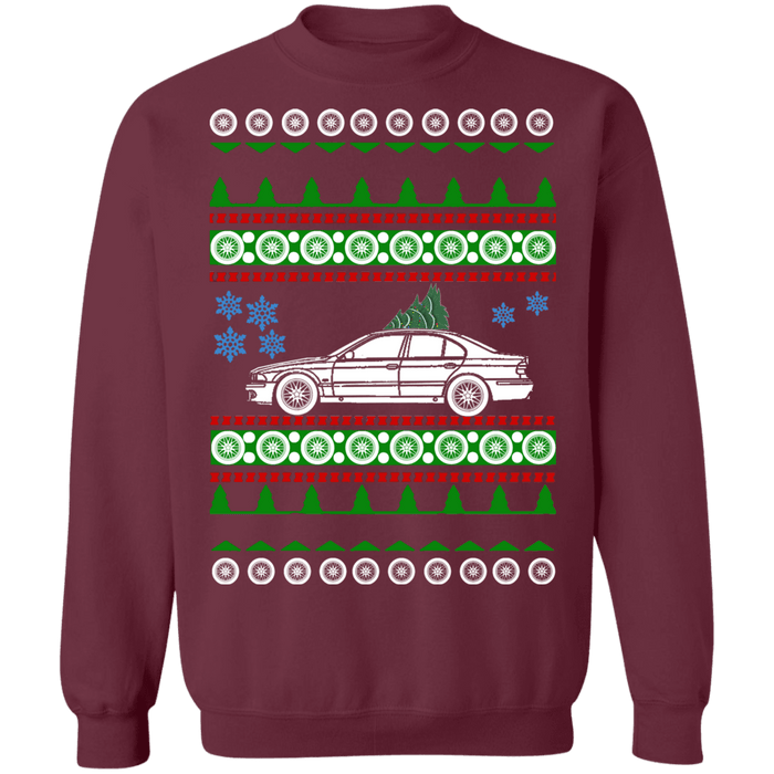 BMW E39 M5 Ugly Christmas Sweater new tree