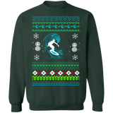 Surfer Ugly Christmas Sweater Sweatshirt