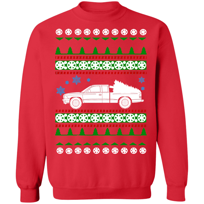 American Truck american car or truck like a  Pick Up 1998 Ugly Christmas sweater sweatshirt