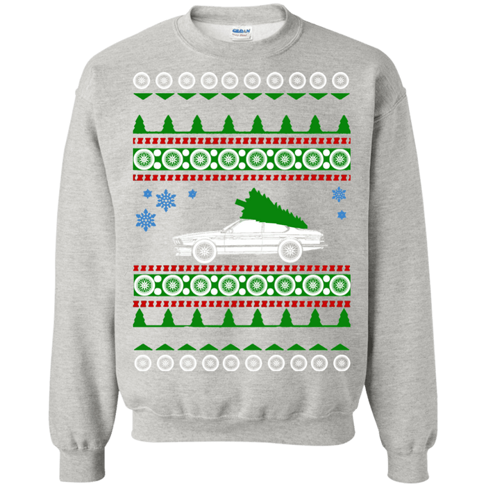 M635csi BMW Ugly Christmas Sweater green tree sweatshirt