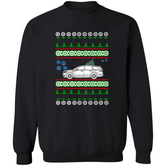 Lincoln Aviator Ugly Christmas Sweater Sweatshirt