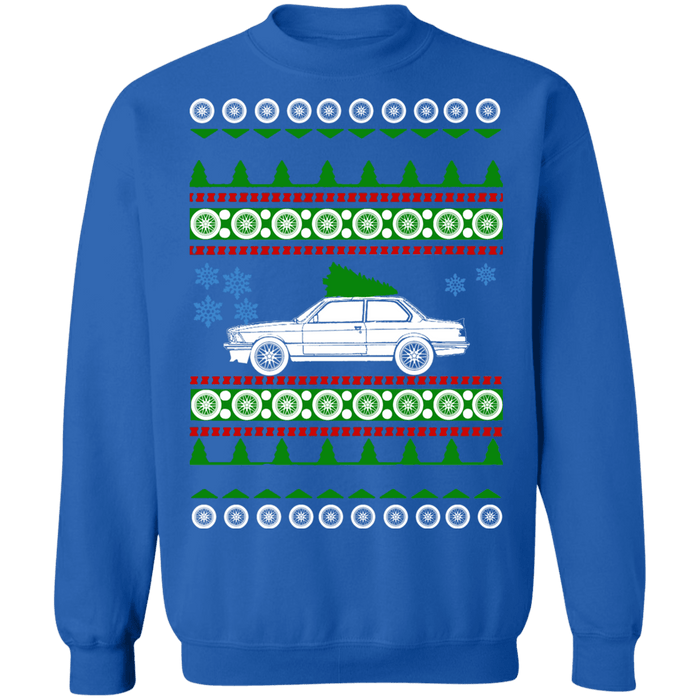 German Car Ugly Christmas Sweater BMW E21 sweatshirt