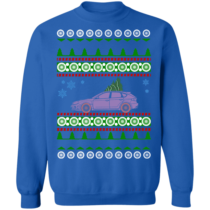 Custom lavender STI Hatch Ugly Christmas Sweater sweatshirt