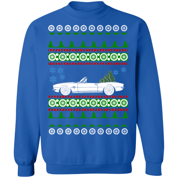 car like a 1967 Camaro Convertible Ugly Christmas Sweater Sweatshirt