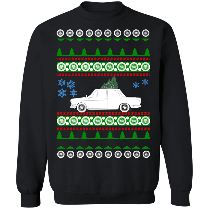 German Car like 1964 BMW 700 Ugly Christmas Sweater Sweatshirt