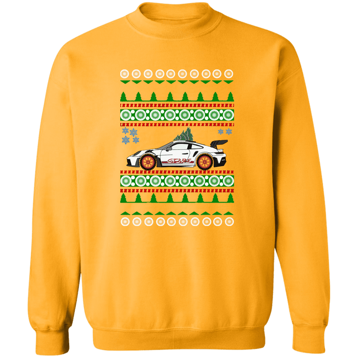 German Car like a 992 GT3 RS Ugly Christmas Sweater Sweatshirt