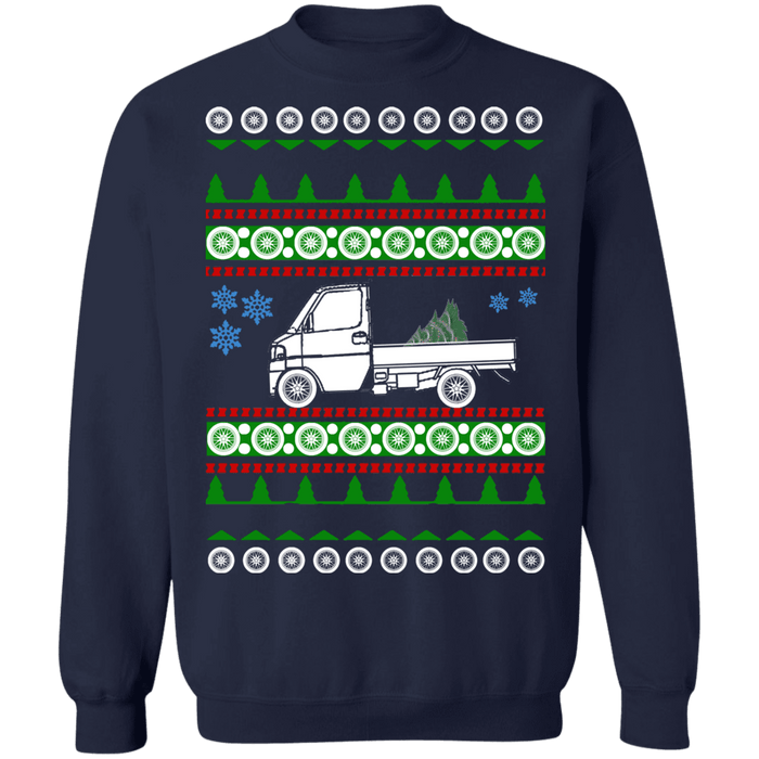 Mitsubishi Minicab Truck Ugly christmas sweater kei