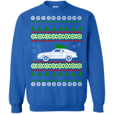 american car or truck like a  Shelby Charger 1986 Ugly Christmas Sweater sweatshirt