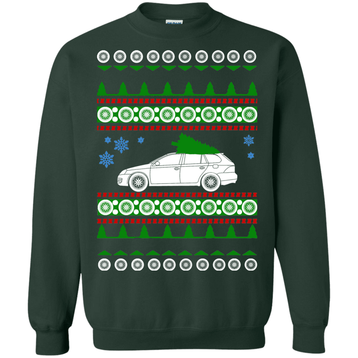 car like a Jetta 2012 SportWagen TDI Ugly Christmas Sweater sweatshirt