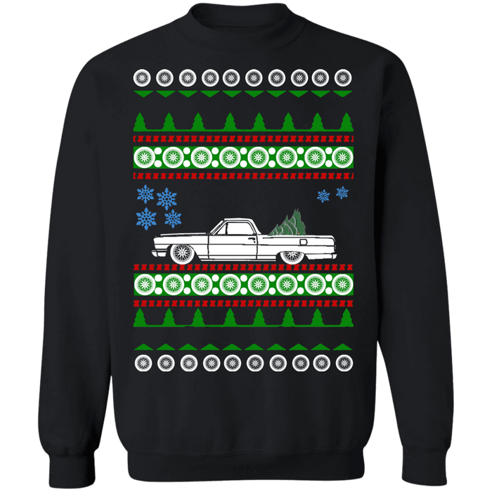 Chevy El Camino 2nd gen Ugly christmas sweater 1965