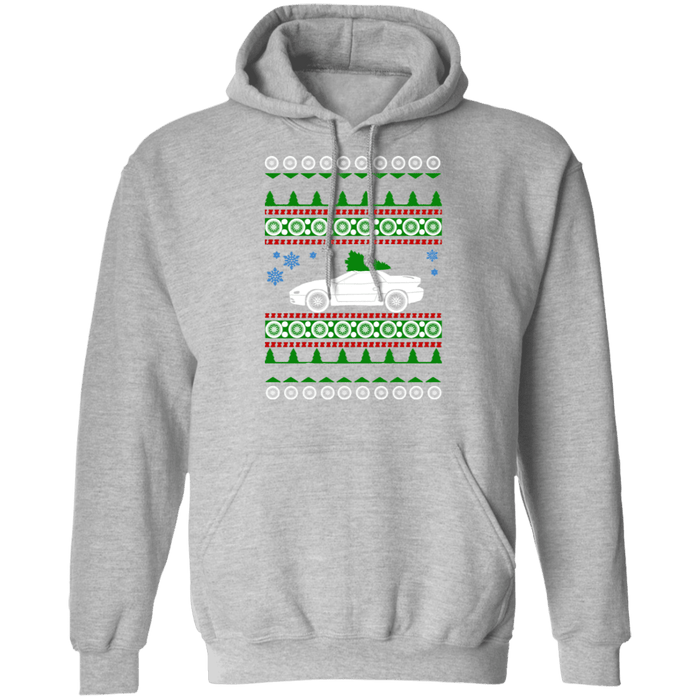 Mitsubishi 3000GT VR4 Ugly Christmas Sweater Hooded Sweatshirt