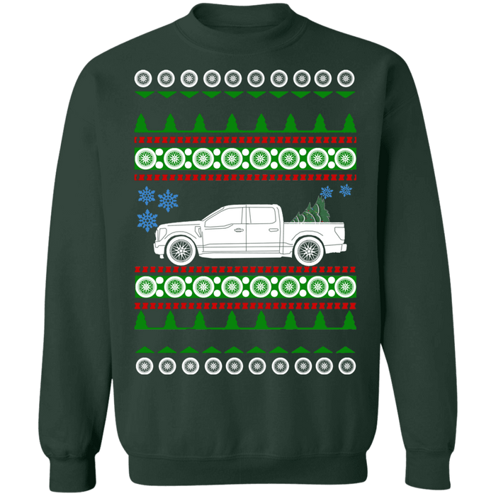 Ford F150 2021 Ugly christmas sweater