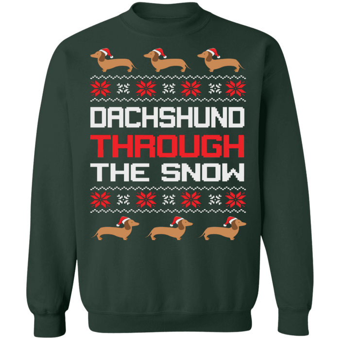 Dachshund Dog Ugly Christmas Sweater sweatshirt