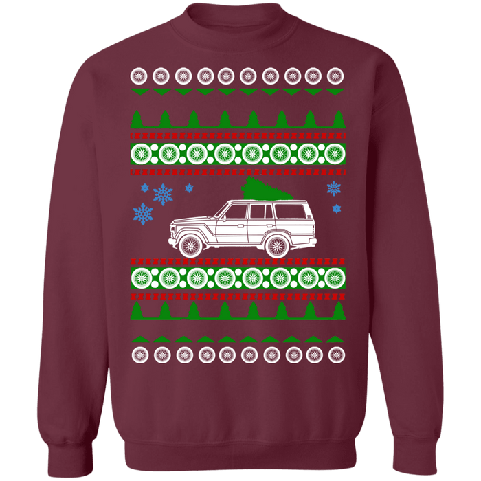 Toyota Land Cruiser FJ60 Ugly christmas sweater