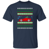 Corvette C7 red Ugly Christmas Sweater T-shirt