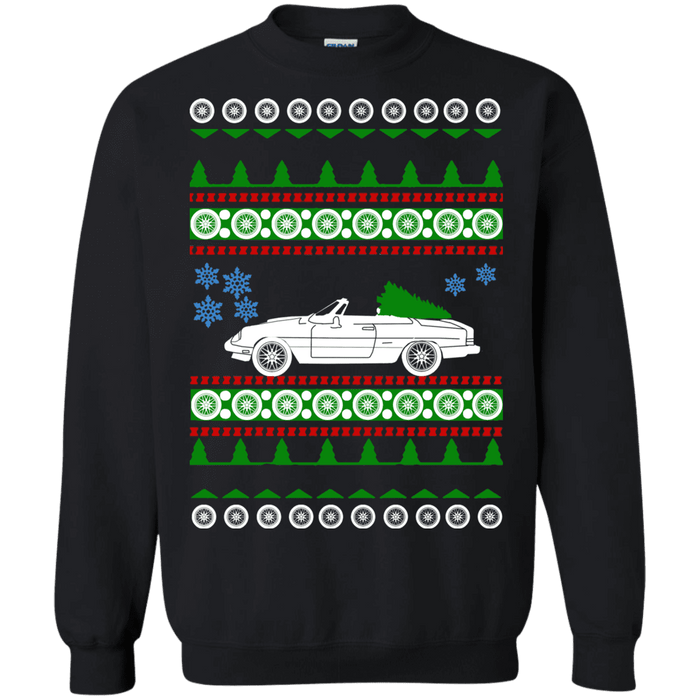 Alfa Romeo Spider 1988 Ugly Christmas Sweater sweatshirt