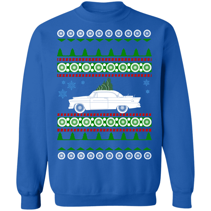 Plymouth Fury 1956 Ugly Christmas Sweater sweatshirt