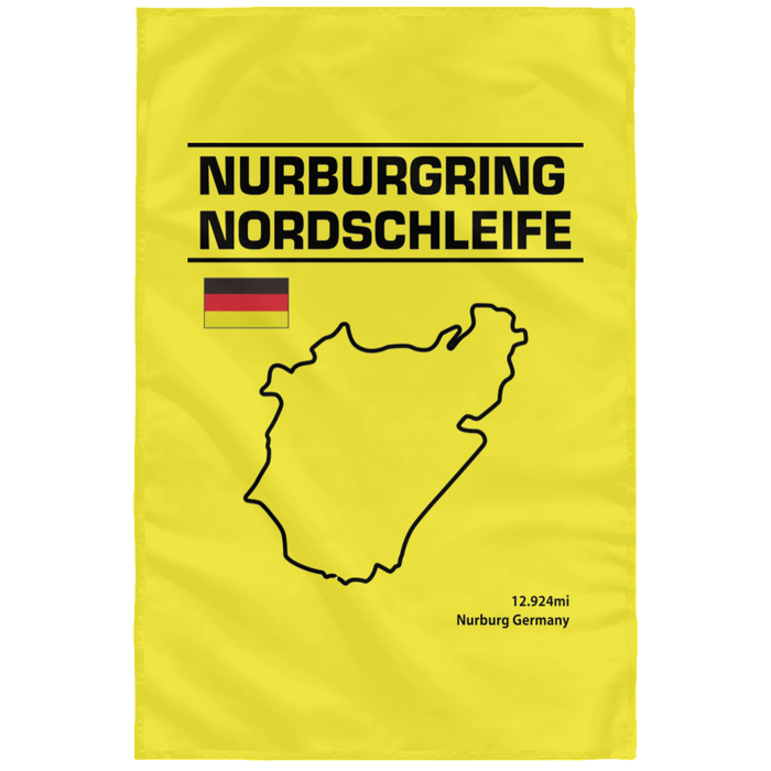 Nurburgring Nordschleife Wall Flag