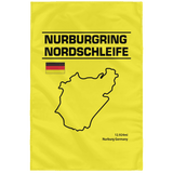 Nurburgring Nordschleife Wall Flag