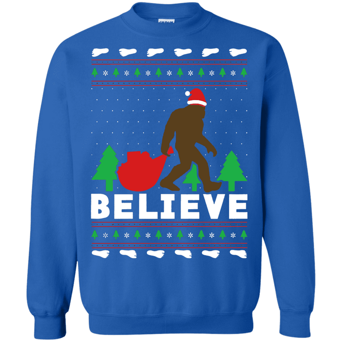 Sasquatch BigFoot Ugly Christmas Sweater sweatshirt