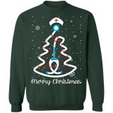 Nursing Tree Christmas Tree Ugly Sweater sweatshirt