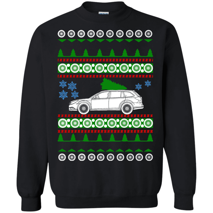 Station Wagon Japanese Car Outback 2018 Ugly Christmas Sweater sweatshirt