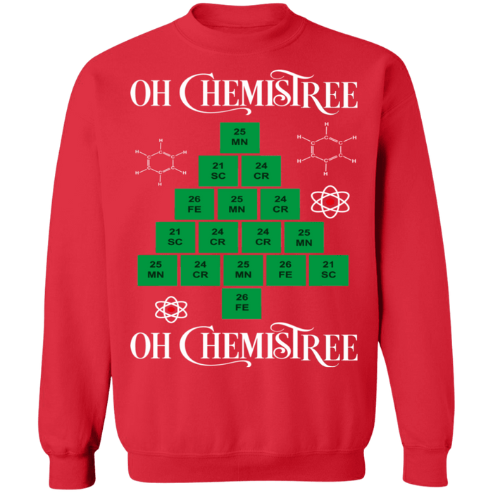 Chemistry Oh Chemistree Ugly Christmas Sweater sweatshirt