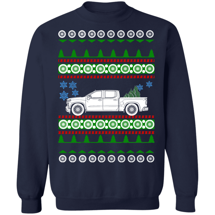 Truck like Chevy Silverado 2019 Ugly Christmas Sweater sweatshirt