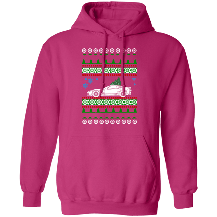 Car like a C7 Stingray Ugly Christmas Sweater Hoodie