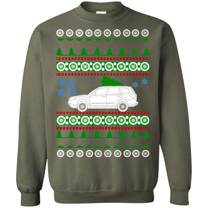 Forester 2011 Japanese Car Ugly Christmas Sweater sweatshirt