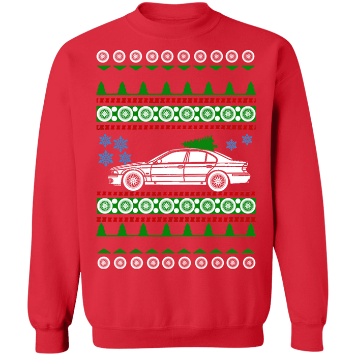 BMW E39 M5 Ugly Christmas Sweater green tree other colors