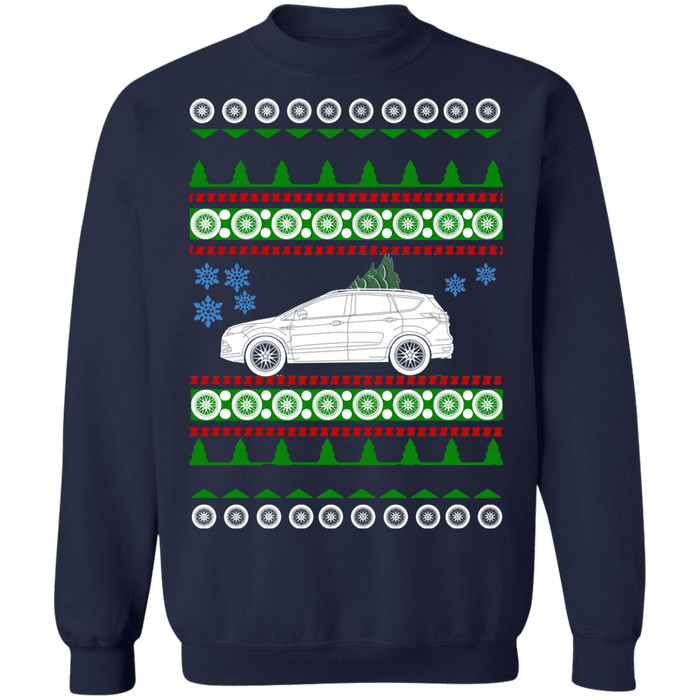 SUV 2013 Ford Escape Ugly christmas sweater sweatshirt 3rd gen