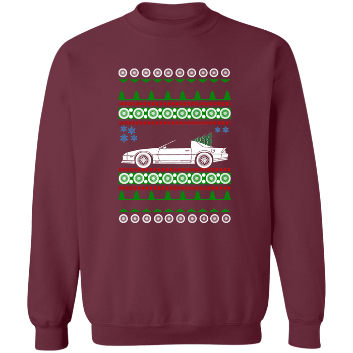 Camaro IROC-Z 3rd gen T-top Ugly Christmas Sweater Sweatshirt