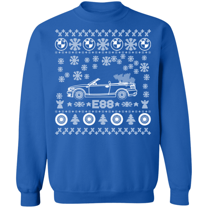 German Car E88 BMW 135i Ugly Christmas Sweater V2