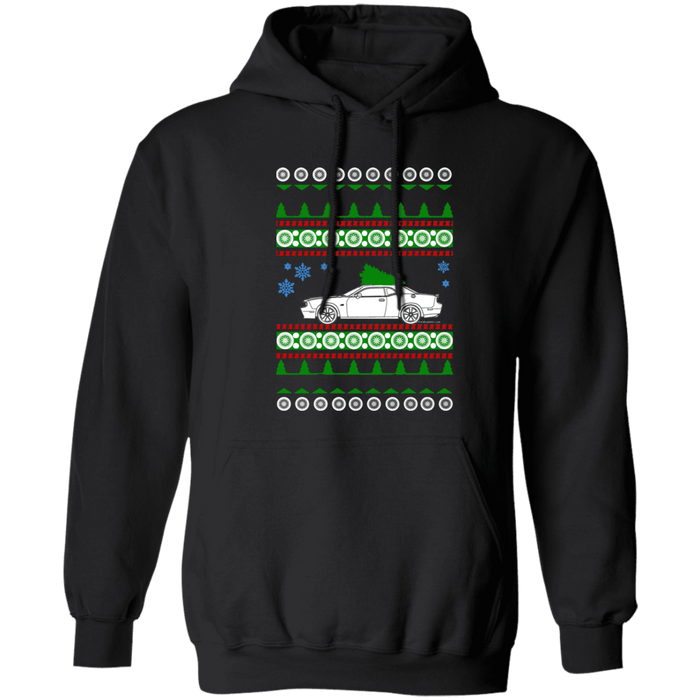 car like a Challenger Hoodie ugly christmas sweater