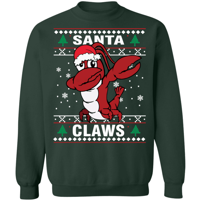 Santa Claws Dabbing Ugly Christmas Sweater sweatshirt