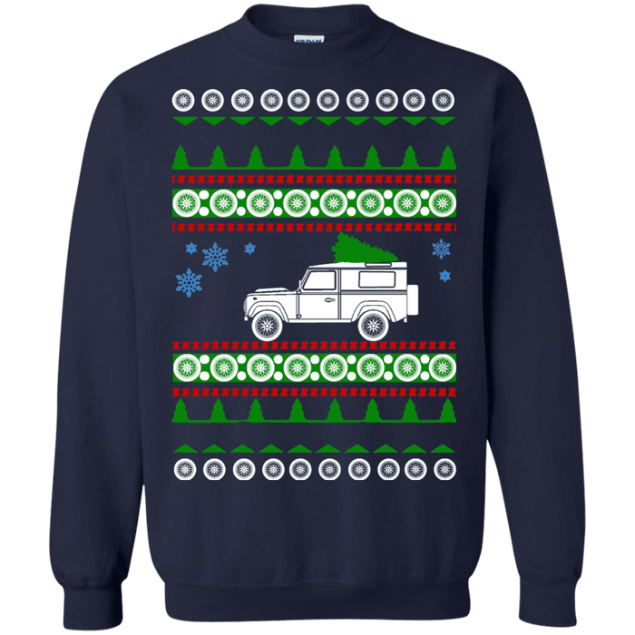 Land Rover Defender 90 Ugly Christmas Sweater sweatshirt