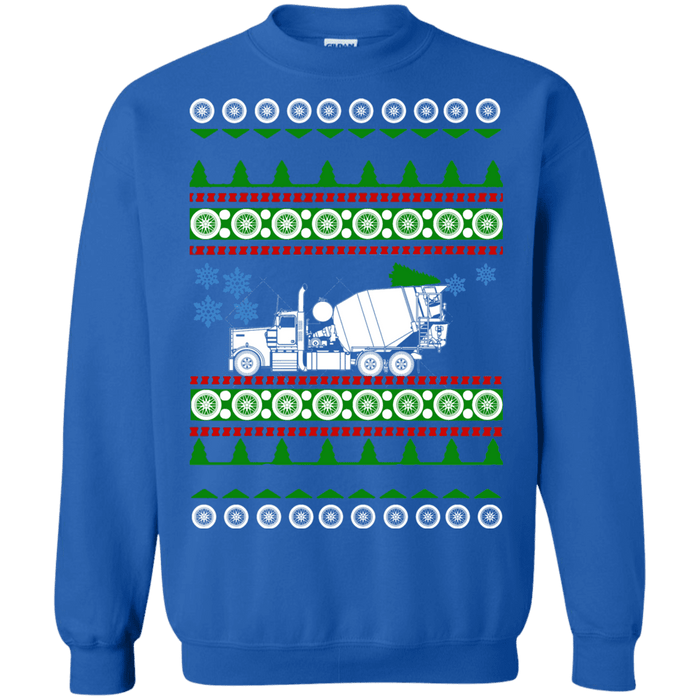 Cement Mixer Truck Driver Ugly Christmas Sweater sweatshirt