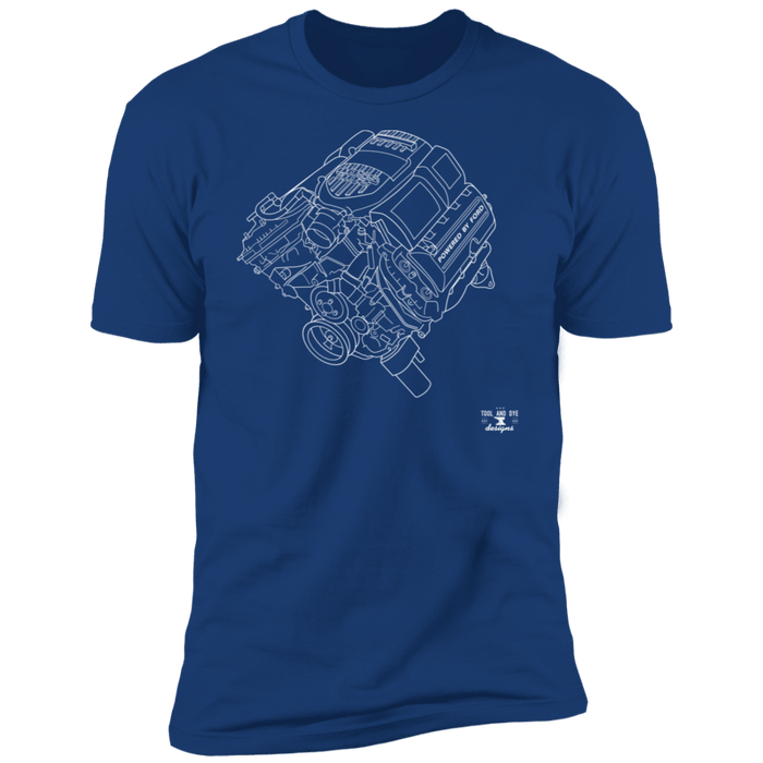 302 Boss Engine Blueprint Series T-shirt